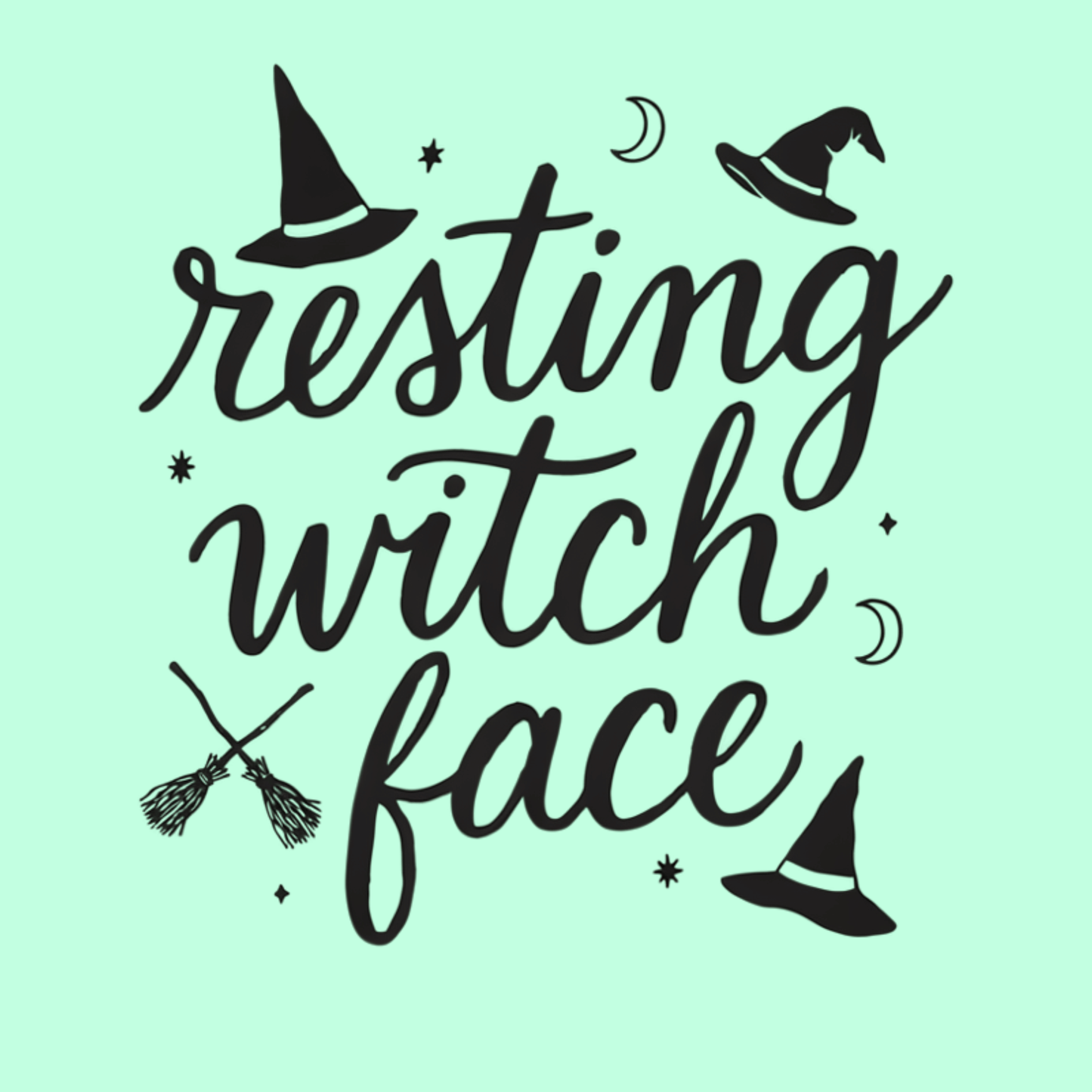 Resting Witch Face T Shirt