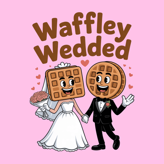 Waffly Wedded T Shirt